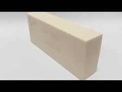 Beigefarbene Polyurethanharzplatte 1,0 Dichte Härte 75-78D